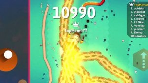 Snake.io Играю получил скин Робо Зило