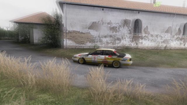 Richard Burns Rally Pro | Biskupice 2004 | Audi Quattro 200 GrA | TV Camera | Moza R9 DD