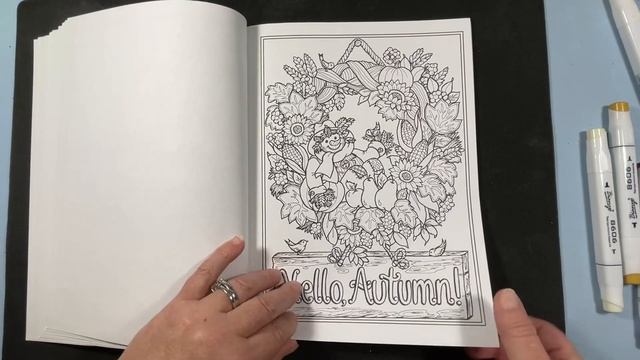 Flip Thru: Creative Haven Autumn Charm by Teresa Goodridge смотреть онлайн