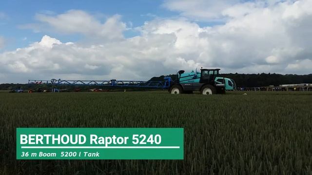 DLG Feldtage 2016 | Self propelled sprayers in demonstration field смотреть онлайн