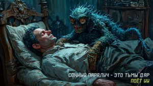 Сонный паралич - это тьмы дар - Поёт ИИ