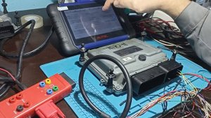 Мерседес W221 замена ЭБУ ME9.7. Клонирование данных, персонализация и актуализация.