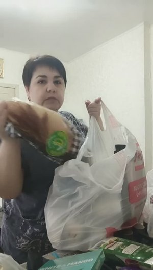 Распаковка продуктов 👍