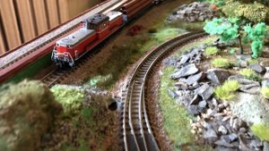 Железнодорожный макет Часть 3. Масштаб N.