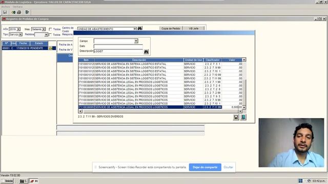 SIGA LOGISTICO SESION 12 (ELABORACIÓN PEDIDO DE SERVICIOS) LIC.ADM.ANTONIO DE LOAYZA CONTERNO смотреть онлайн