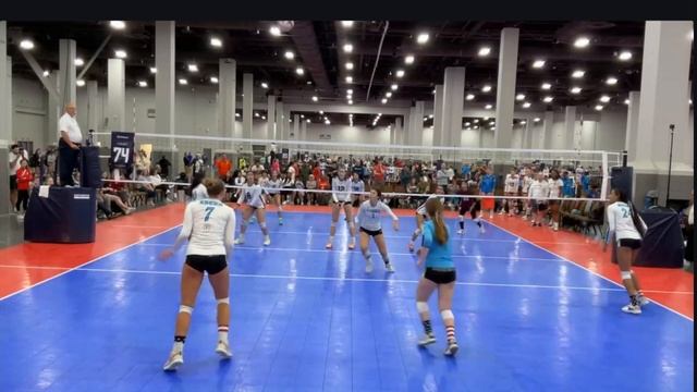 7/3.2024 Sadie Kocur #7 c/o 2026 5'11" OH Sunshine VBC - GJNC Passing Highlights смотреть онлайн