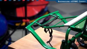 Санки с колесами детские Ника Тимка 6 универсал (зеленый лак)