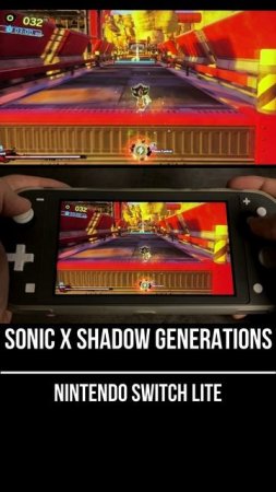 SONIC X SHADOW GENERATIONS Nintendo Switch Lite Gameplay