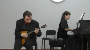 А.Цыганков "Праздник" Финал концерта-симфонии. Исп. Дмитрий Жердев (балалайка), Елена Шмырёва -ф-но