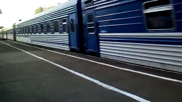 ЧС7-160 с поездом 115А Санкт-Петербург- Адлер.3gp смотреть онлайн