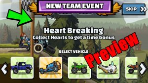 🔔❗ New Team Event (Heartbreak Kid) - Hill Climb Racing 2