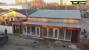 Обзор Павильона 7 на 3.2м из сэндвич панелей в городе Раменское