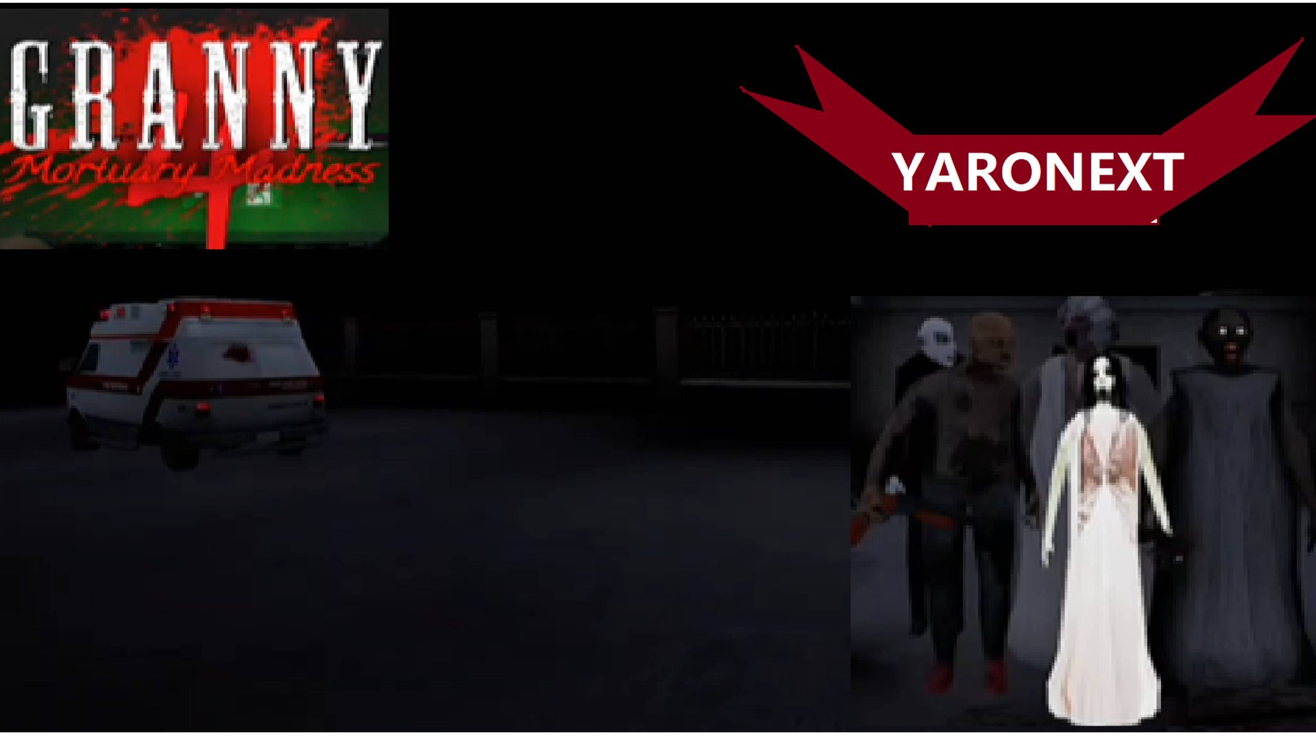 Обновление! Новый побег через скорую помощь в Безумной Морге Гренни 4 // Granny 4: Mortuary Madness смотреть онлайн