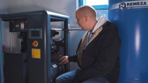 ЗАЧЕМ НЕФТЬ НА СПИРТЗАВОДЕ / Запуск винтового компрессора COMARO SB L 7.5 - 8