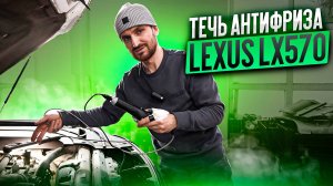 Течь антифриза Lexus LX570