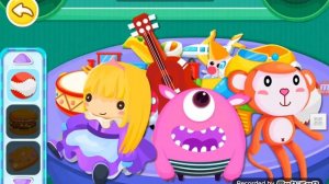 Играем в Супермаркет Малыша Панды 2 ч.