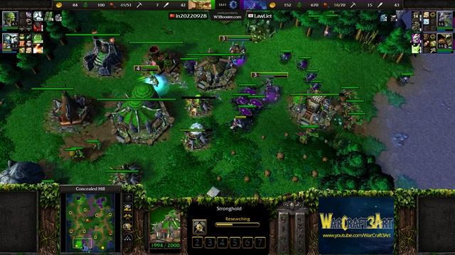 LawLiet(NE) vs Lin Guagua(ORC) - Warcraft 3: Classic - RN6343 смотреть онлайн