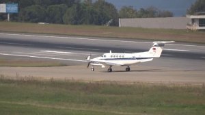 Beechcraft King Air Turkish Air Forces Landing