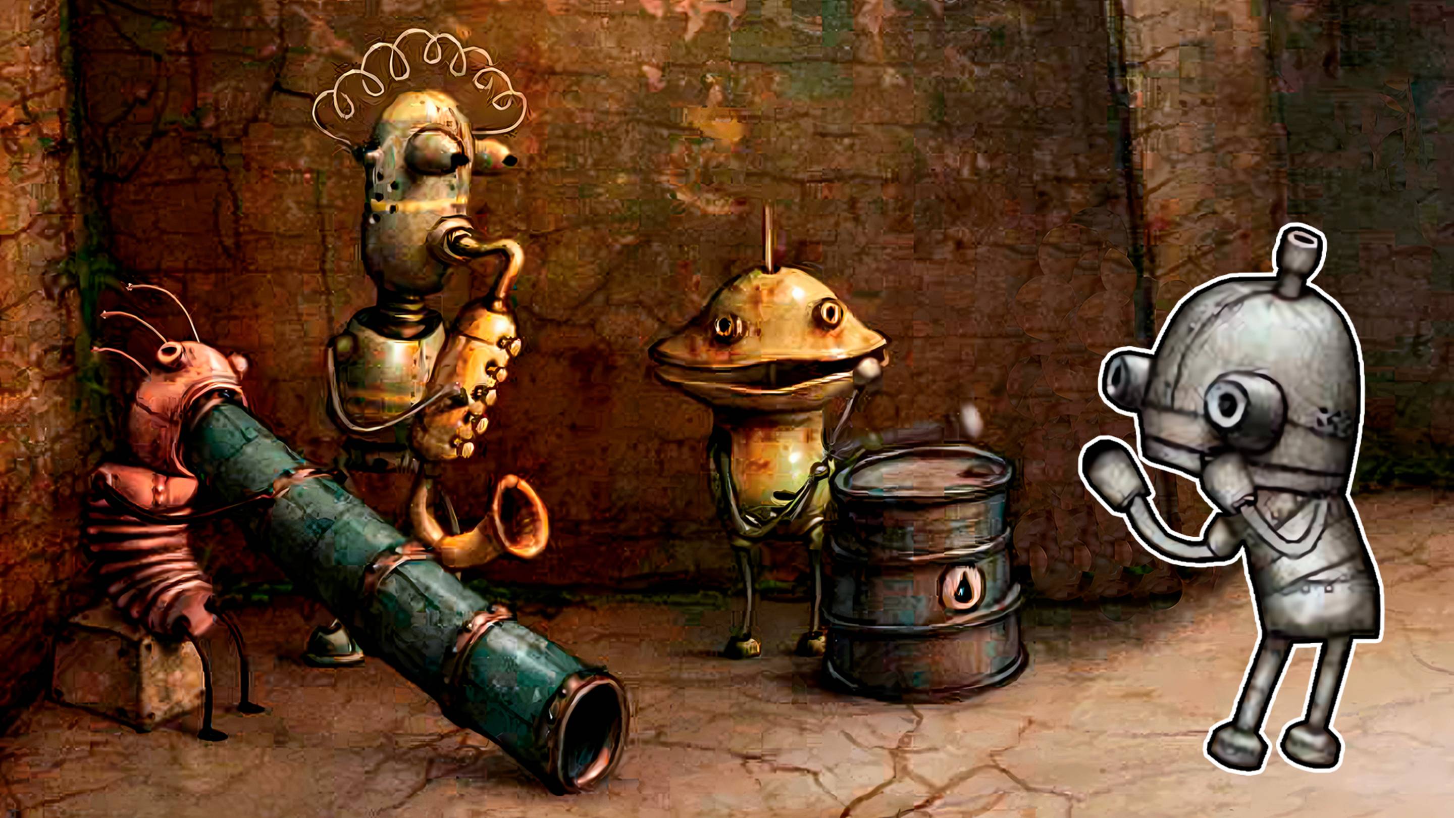 МАШИНАРИУМ #6. Уличные музыканты. Игра Machinarium на канале Игрули TV