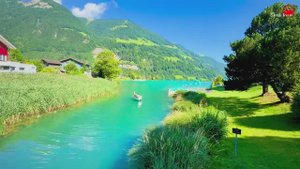 Спокойная Прогулка по Сельской Местности Швейцарии: Лунгерн, Красивая Швейцарская Деревня🇨🇭