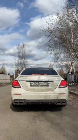 Mercedes-Benz E-Класс AMG 63 AMG S V (W213). Изготовление Down-pipe из нержавеющей стали!