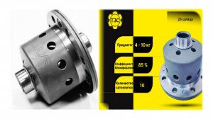 Нива Тревел. Установка дифференциалов повышенного трения. AVT 22 шлица, ТЗС 24 шлица.