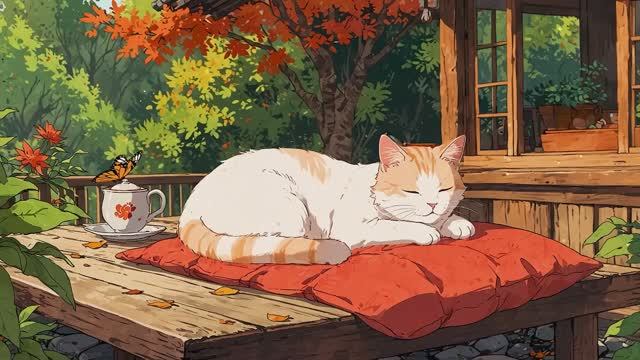 Lazy Autumn Morning 🍂 Lofi Fall Vibes 🍂 Japanese Lofi Songs To Make You Enjoy The Japanese Autumn