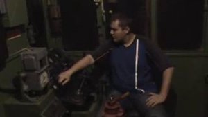 Работа на тепловозе ТЭМ 2. Любительское видео.