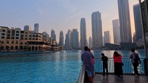 В ДУБАЙ ЛЕТОМ? ЖАРА 45℃ ☀️А мы приехали. Шоу фонтанов. Дубай Молл