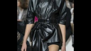 Top 100 Gorgeously Designs Black | Brown Short Leather Shirts And Tops Outfits For Ladies 2020