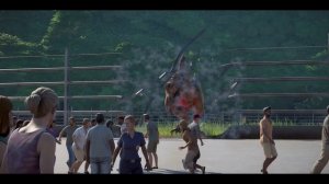 Alien REX, Xenomoprh, Megalodon Fight! - Jurassic World Evolution - New Theropod Dinosaurs Fight!