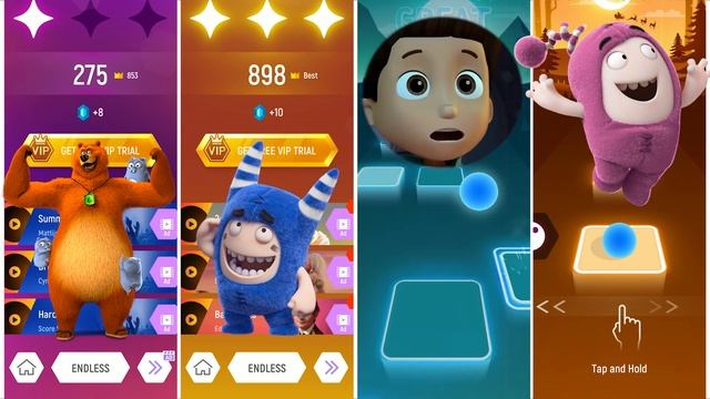 Grizzy and The Lemmings 🆚 Oddbods Pogo 🆚 Paw Patrol Marshal 🆚 Oddbods Newt 🎶 Who Will смотреть онлайн