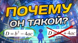 ЧТО ТАКОЕ ДИСКРИМИНАНТ? Математик с 15 годами опыта объяснил