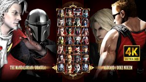 Dracula & Mandalorian in the Mortal Kombat Komplete Edition on the PC Expert in 4K