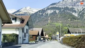 🇨🇭Вождение в Швейцарии _ Красивая швейцарская деревня Лунгерн, Бриенц, Оберрид-ам-Бринцерзее