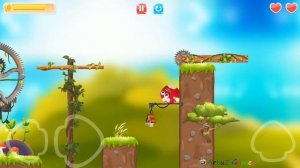 КРАСНЫЙ ШАРИК СПАСАЕТ ДЕРЕВНЮ #1. Начало. Игра Мультик Red Ball Evolved