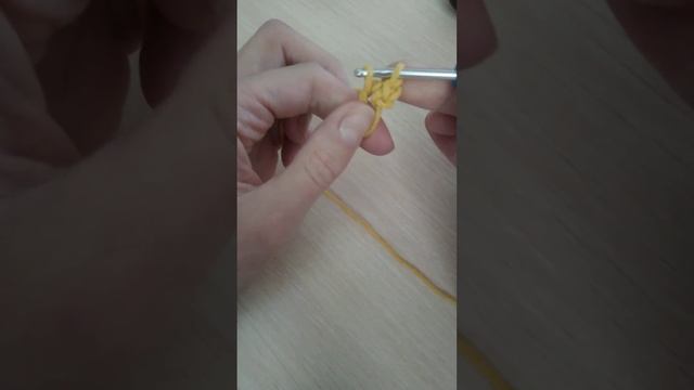 Кольцо амигуруми крючком.