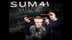Sum 41 -  With Me (Karaoke)