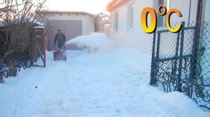 Аккумуляторный снегоуборщик Greenworks   Обзор  Сравнение с бензиновым