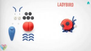 🐞Clay Ladybird & Dragonfly - Hey Clay Bugs
