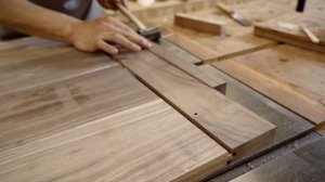 Изготовление шикарного комода из темного ореха