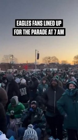 Eagles fans are dedicated (via EliotShorrParks/X)