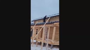 Строительство брусового дома в КП Добрый Берег