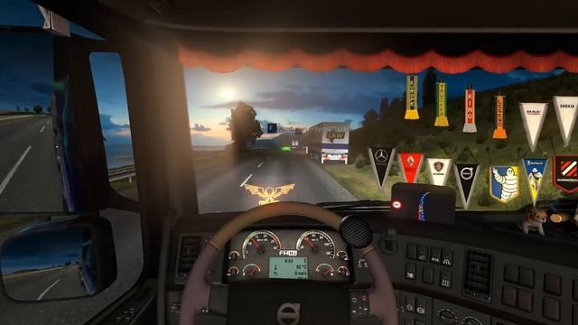 Timelapse Calais-Rotterdam/ETS 2 смотреть онлайн