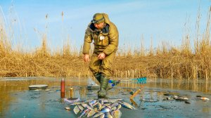 ОТ ТАКИХ ПОКЛЕВОК СЕРДЦЕ В ПЯТКИ УХОДИТ! ЭТО ЛУЧШАЯ ЗИМНЯЯ РЫБАЛКА!