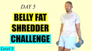 Brian Syuki - 7-DAY BELLY FAT SHREDDER CHALLENGE： DAY 5 - All Standing Dumbbell Workout