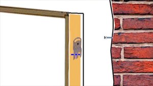 Новая технология скрытого монтажа двери с помощью монтажного набора комплекта