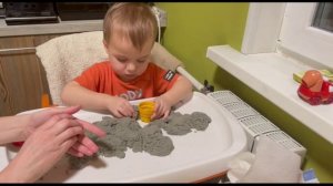 Песочница дома - развитие детей одного года