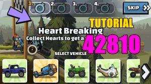 🎮 42810 Tutorial 🎮 (Heartbreak Kid) - Hill Climb Racing 2