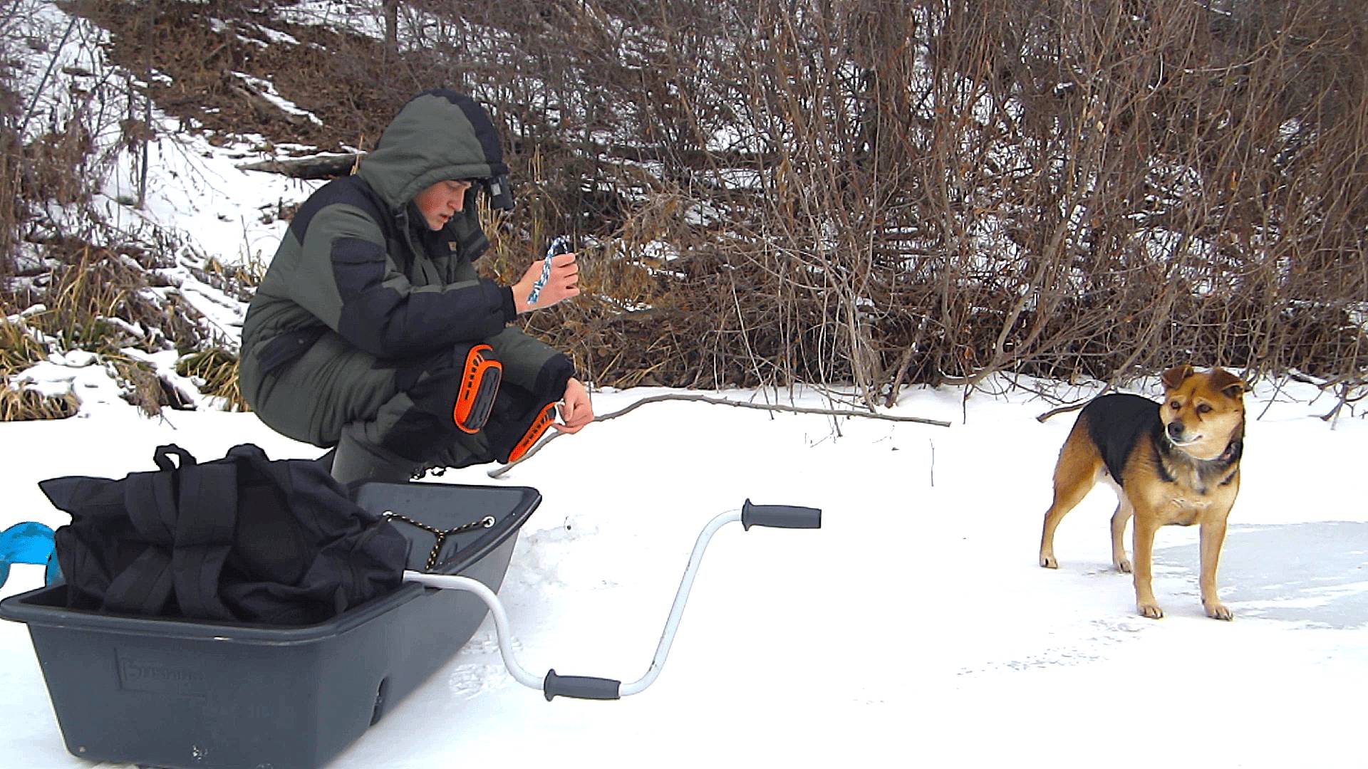 Пришёл проверить жерлицы, А ТАМ... ТАКОГО У МЕНЯ ЕЩЁ НЕ БЫЛО!